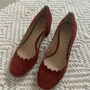New Chloe scalloped pumps